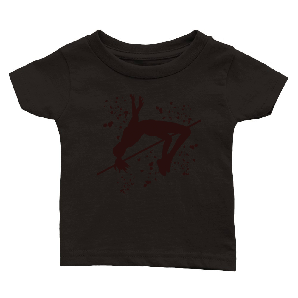 High Jumper High Jumping High Jump Classic Baby Crewneck T-shirt