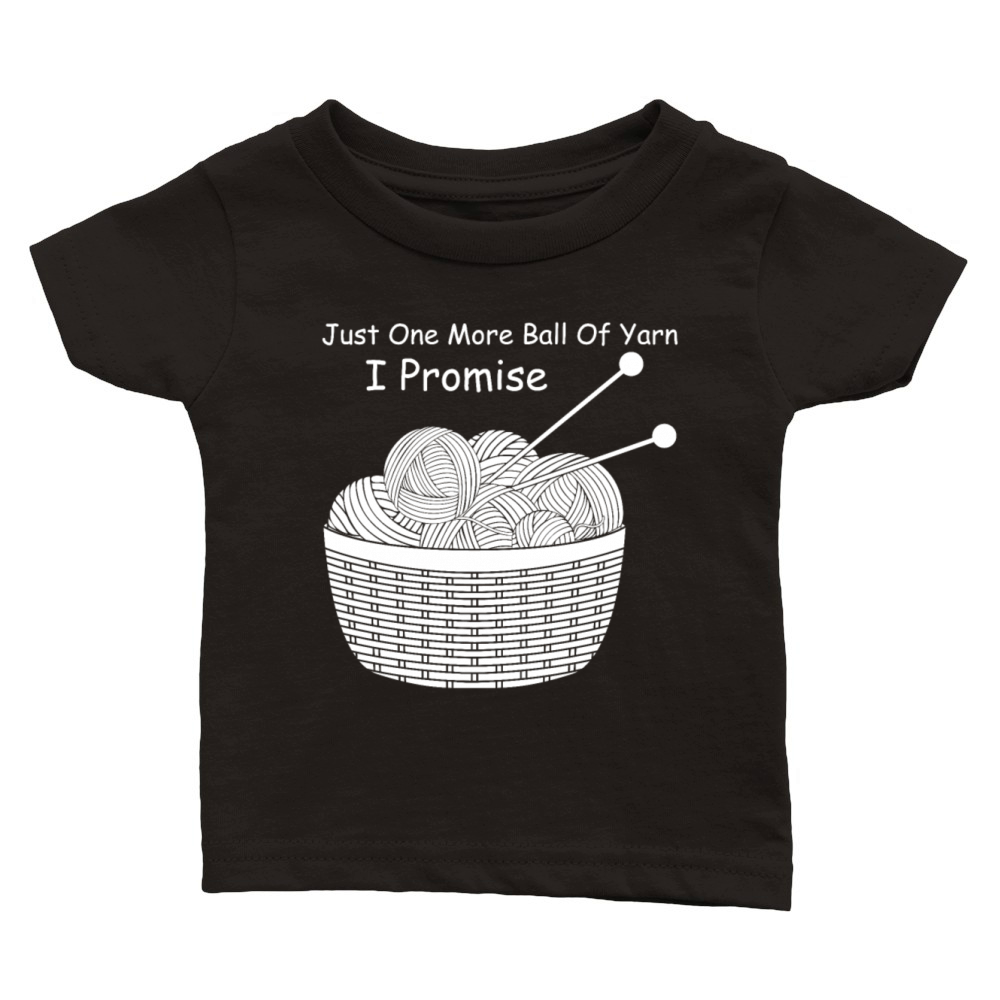 Just one more ball of yarn I promise - Crochet Lov Classic Baby Crewneck T-shirt