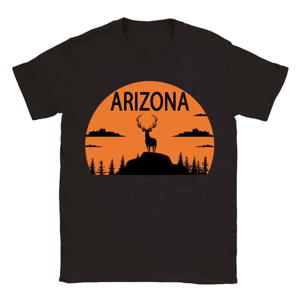 Arizona Tourist - Vintage Retro Cactus Gift Classic Kids Crewneck T-shirt