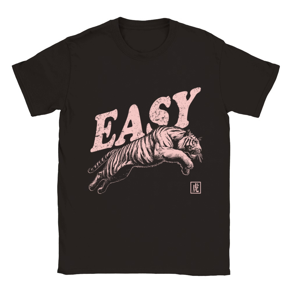 Vintage Tiger Throwback Design For Men Women Kids Classic Kids Crewneck T-shirt