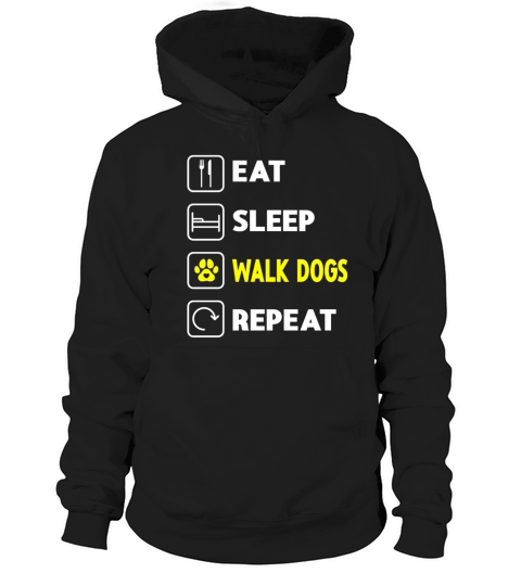 Dog Walker Professional Pet Sitter Dog Walking Hoodie Unisex
