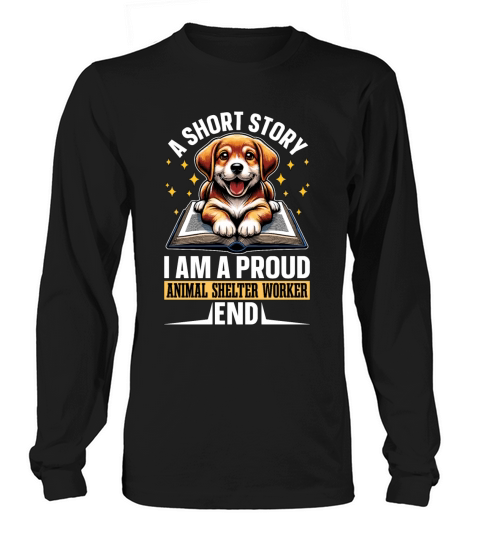 Animal Shelter A Short Story I Am A Veterinarian Long sleeved Unisex