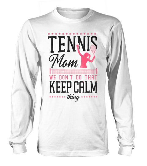 Funny Tennis Player Racket Mom Long sleeved Unisex