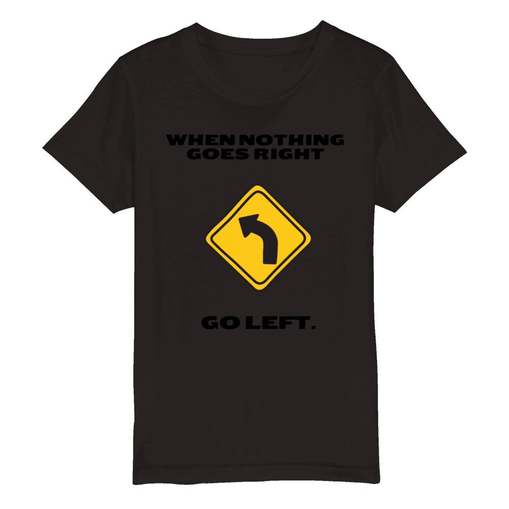 Find Your Own Direction Organic Kids Crewneck T-shirt