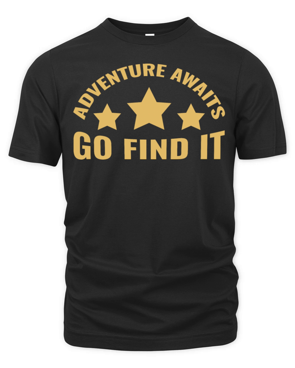 Adventure awaits go find it Organic Unisex T-shirt