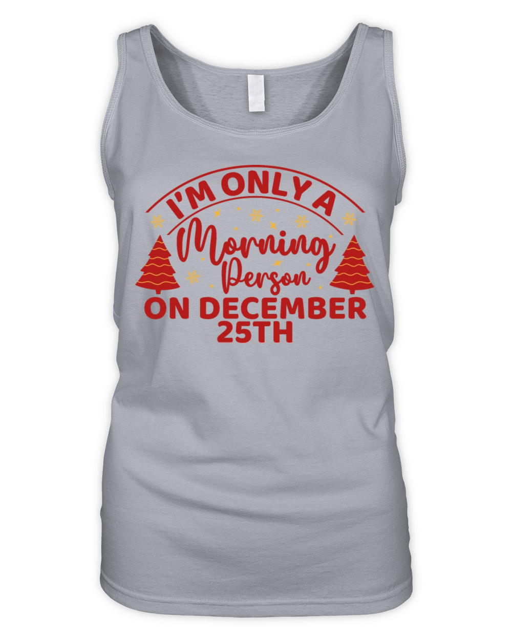 Funny Christmas quote humor shirt gift Organic Women's Tank Top