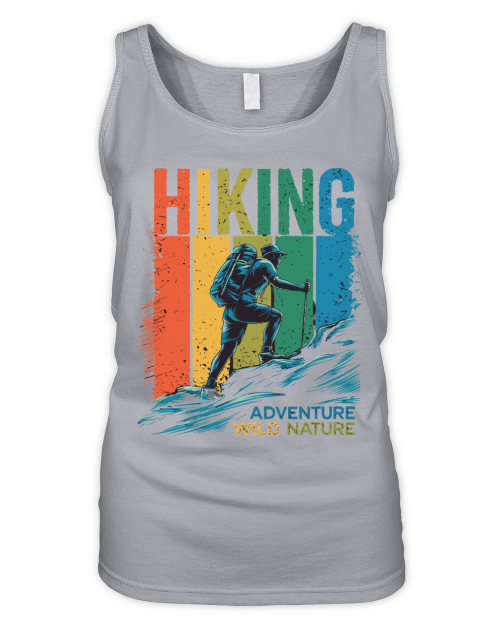 Hiking Adventure Wild Nature for a Hiker Organic Women's Tank Top