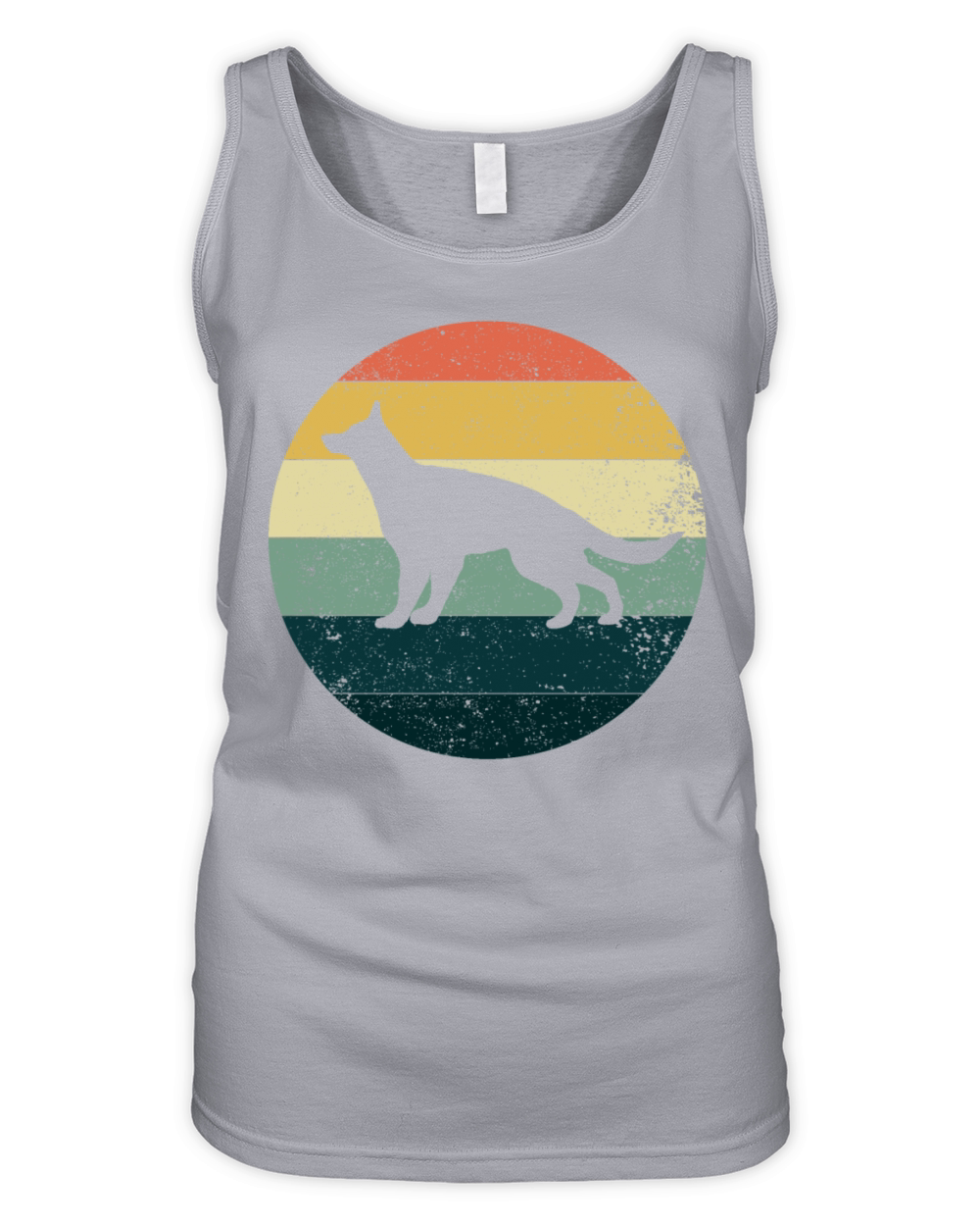 Retro Doberman Dog Gift Organic Women's Tank Top