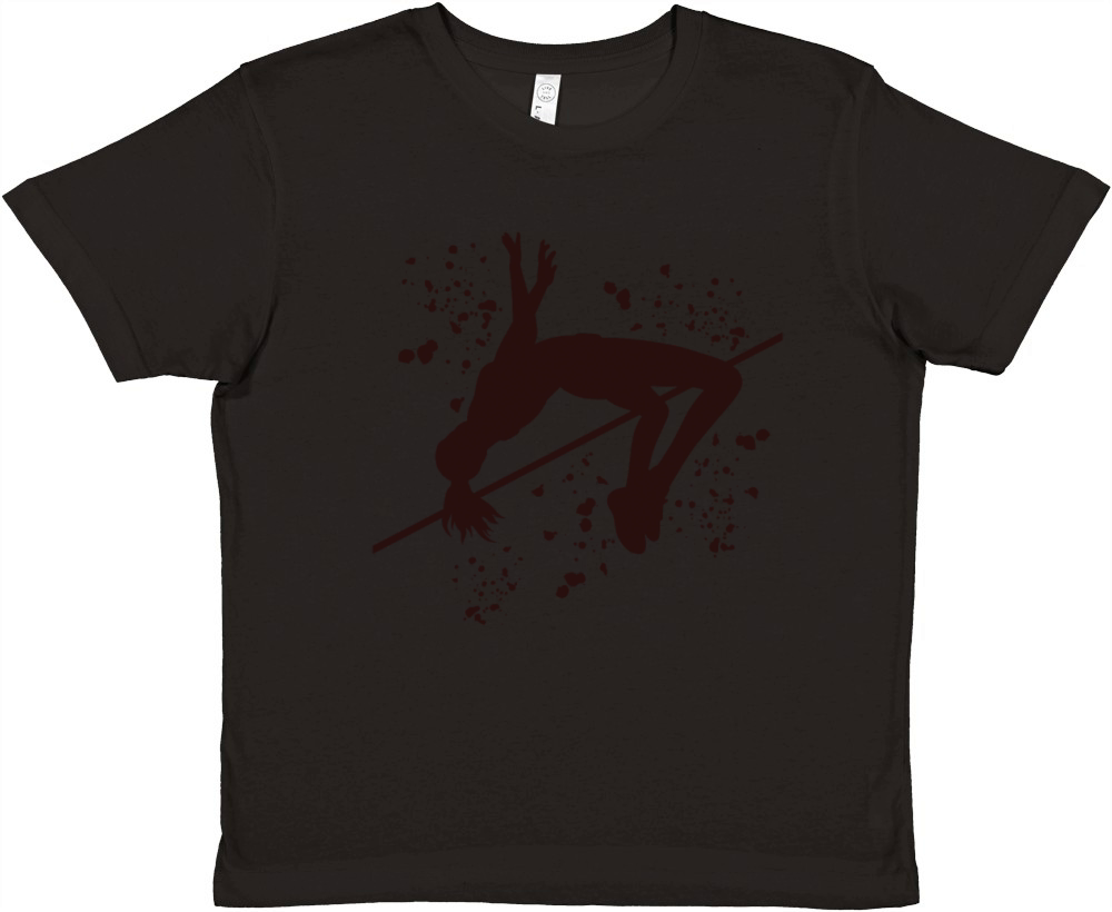 High Jumper High Jumping High Jump Premium Kids Crewneck T-shirt