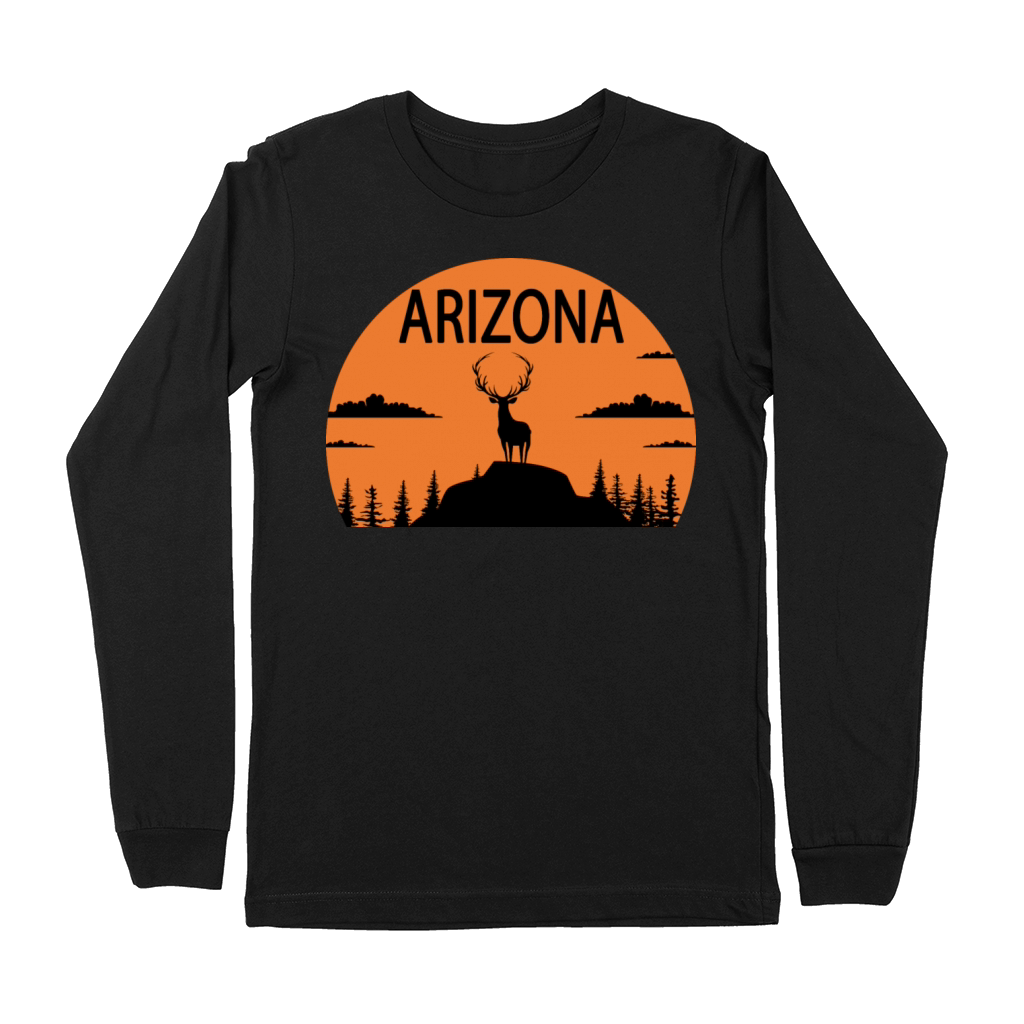 Arizona Tourist - Vintage Retro Cactus Gift Premium Long Sleeve