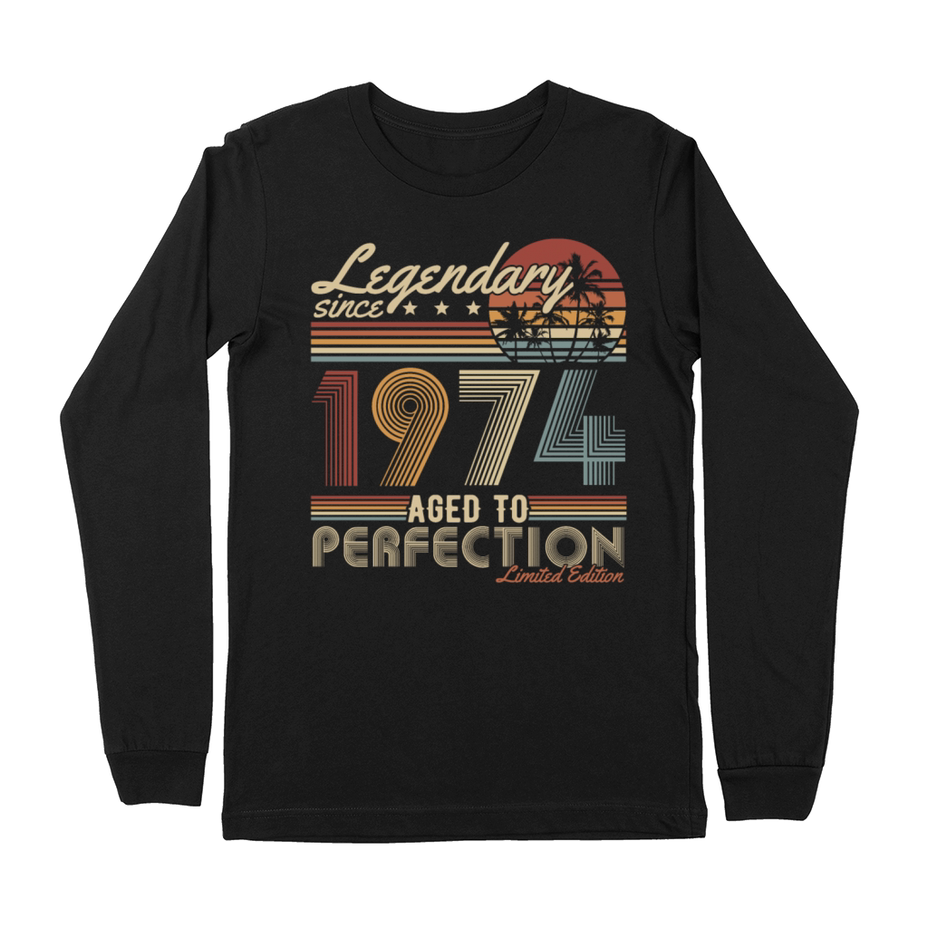 Legendary since 1974 Vintage Retro 50th birthday Premium Long Sleeve