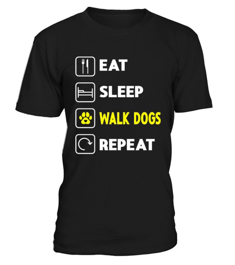 Dog Walker Professional Pet Sitter Dog Walking T-Shirt Unisex