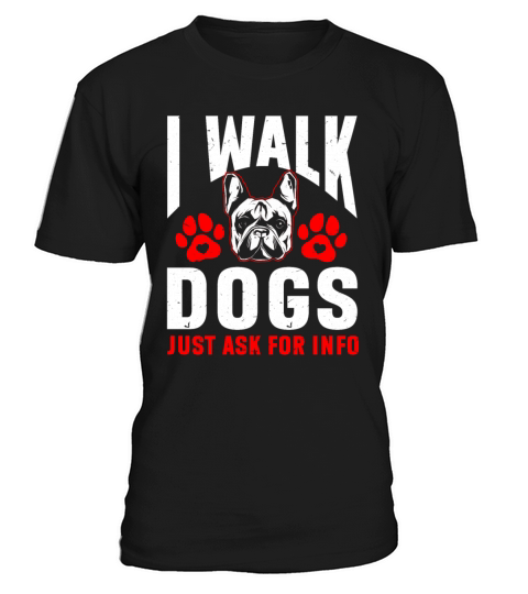 Dog Walker Professional Pet Sitter Dog Walking T-Shirt Unisex
