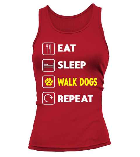 Dog Walker Professional Pet Sitter Dog Walking Tank top Woman