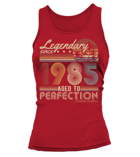 Legendary since 1985 Vintage Retro 40th Birthday Tank top Woman