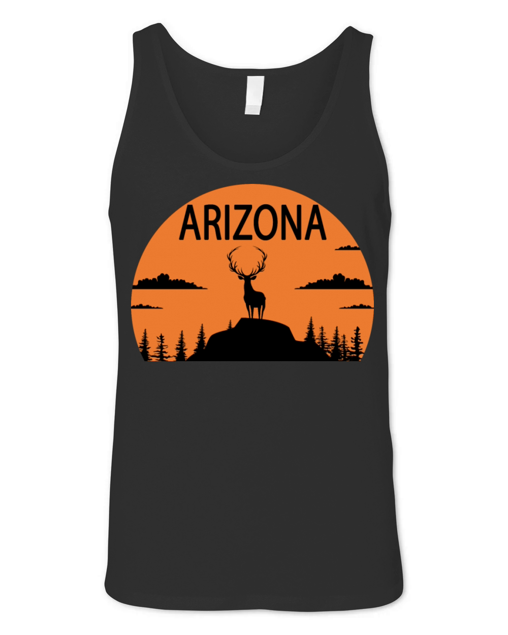 Arizona Tourist - Vintage Retro Cactus Gift Unisex Jersey Tank