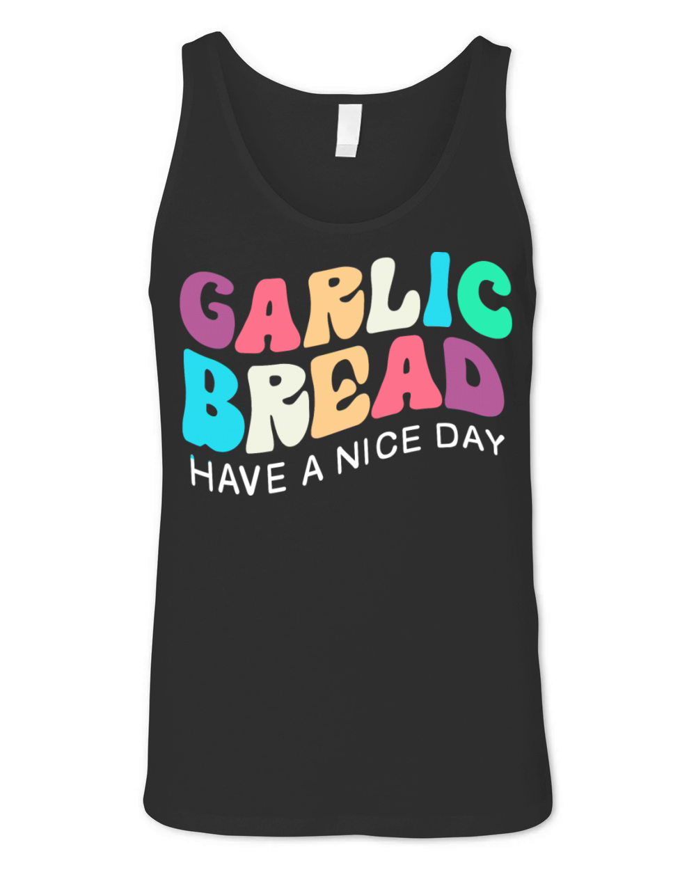 Bakery Baker Food Lover Garlic Bread Unisex Jersey Tank