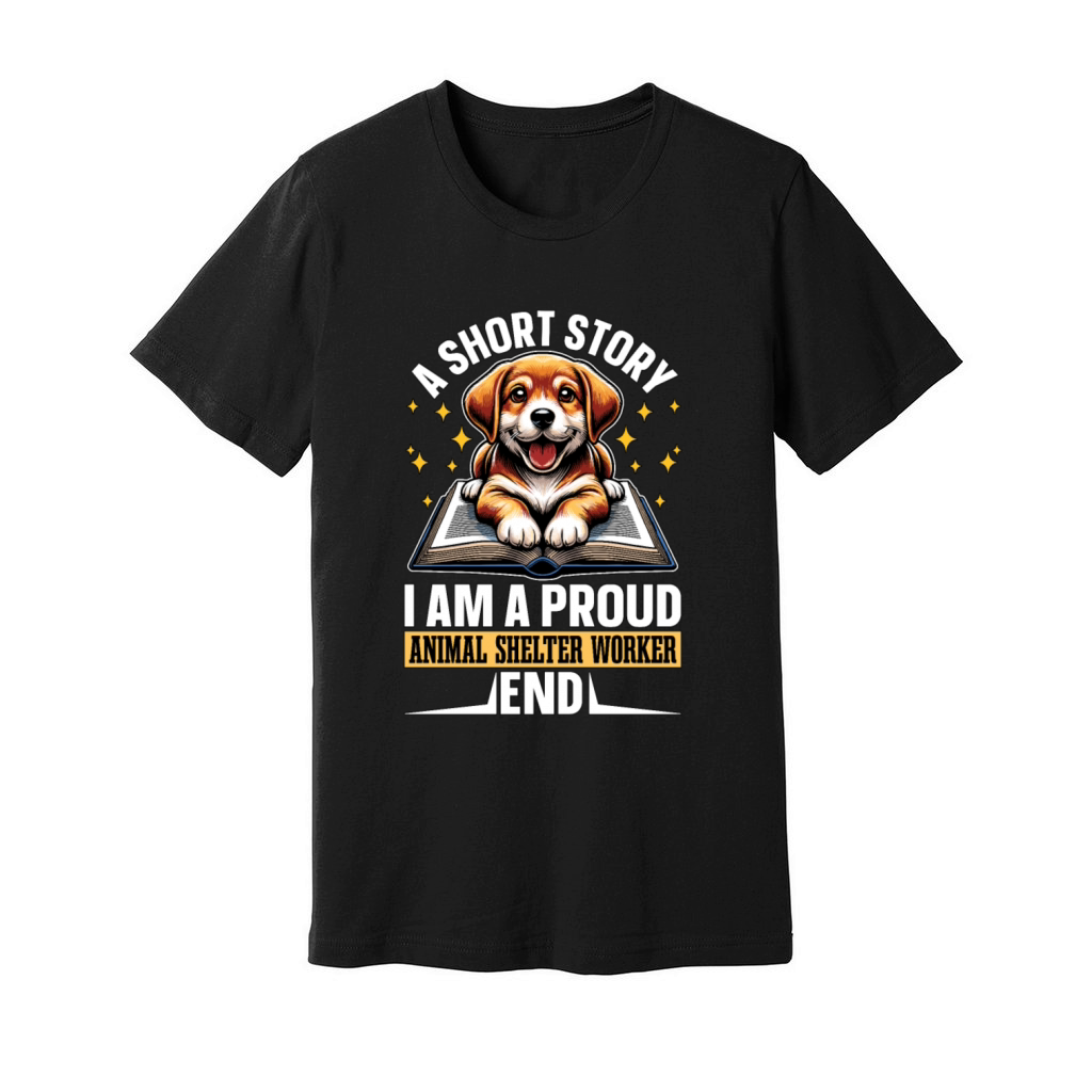 Animal Shelter A Short Story I Am A Veterinarian Unisex Jersey Tee