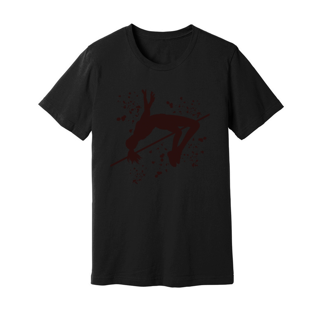 High Jumper High Jumping High Jump Unisex Jersey Tee