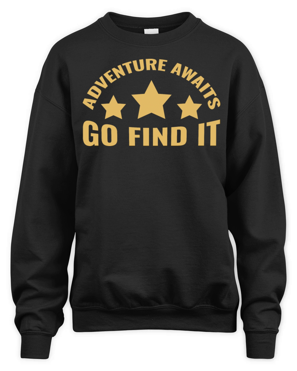 Adventure awaits go find it Unisex Premium Crewneck Sweatshirt