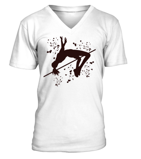 High Jumper High Jumping High Jump V-Neck T-shirt