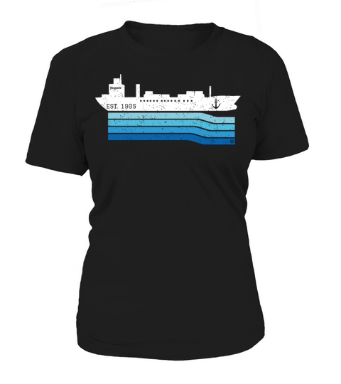 Cargo Ship Est 1905 Vintage Women's T-Shirt