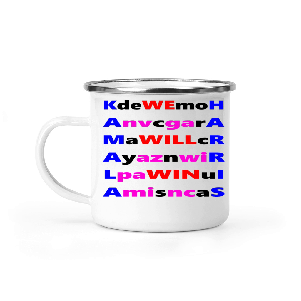 KAMALA HARRIS - WE WILL WIN - democracy Camping Mug