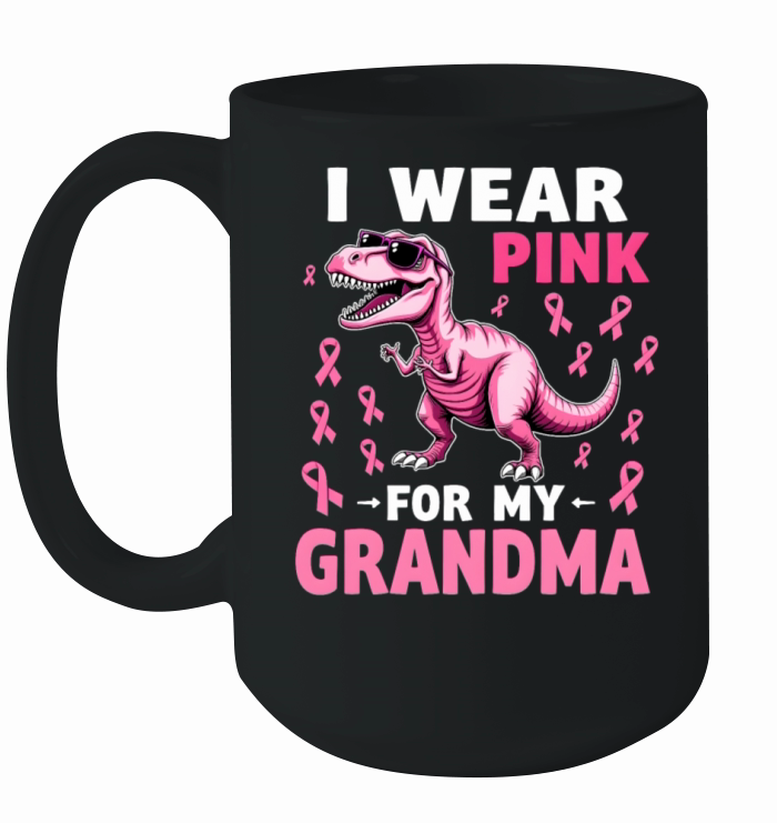 Breast Cancer Pink Awareness Design Ceramic Mug
