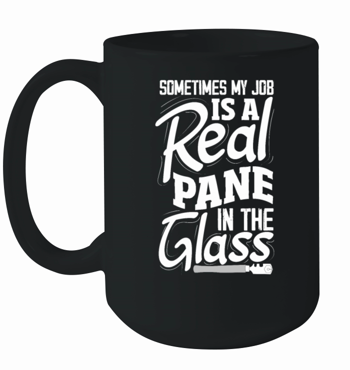 Funny Glazier Gift Ceramic Mug