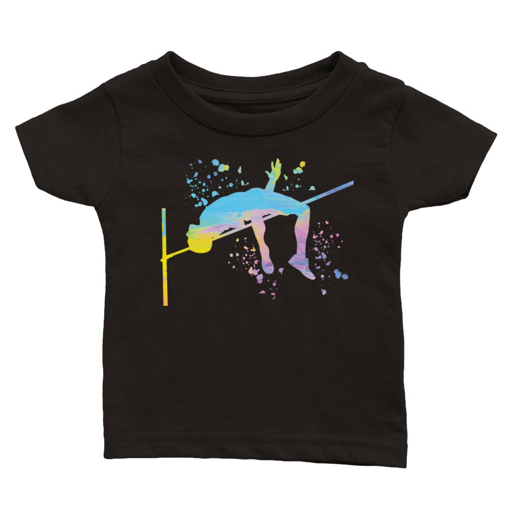 High Jumper High Jumping High Jump Classic Baby Crewneck T-shirt