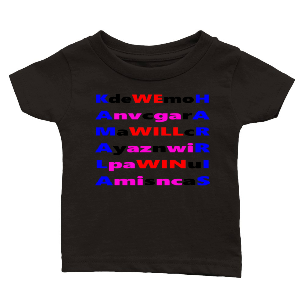 KAMALA HARRIS - WE WILL WIN - democracy Classic Baby Crewneck T-shirt