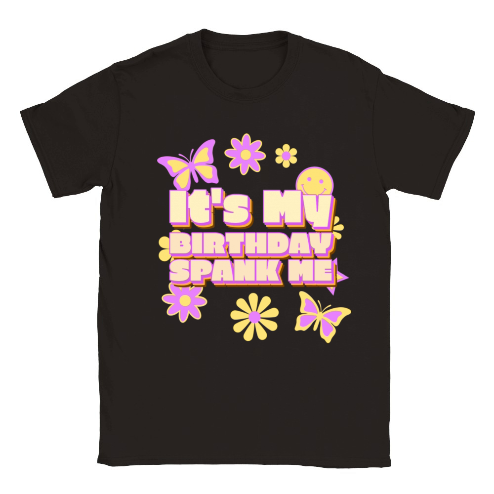 Its My Birthday Classic Kids Crewneck T-shirt