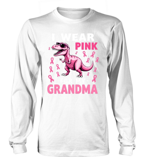Breast Cancer Pink Awareness Design Long sleeved Unisex