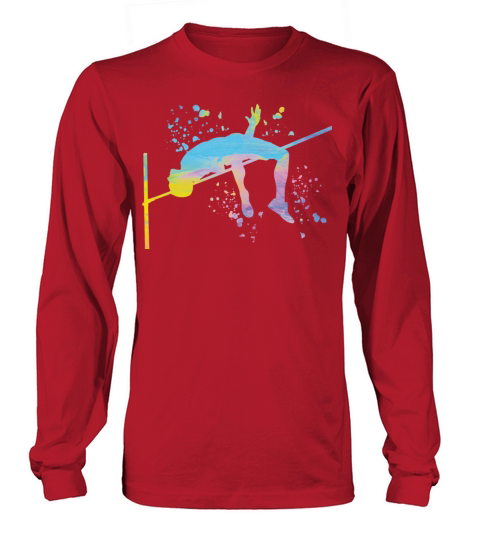 High Jumper High Jumping High Jump Long sleeved Unisex