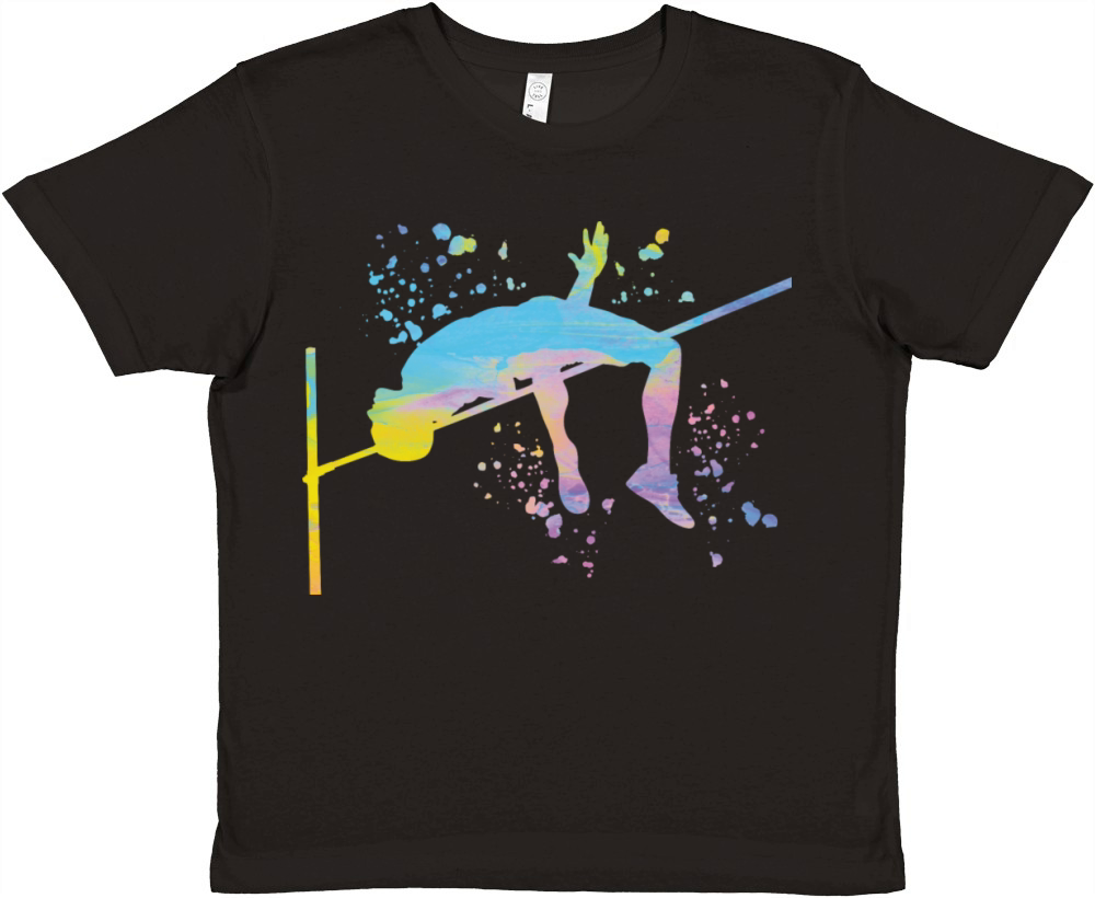 High Jumper High Jumping High Jump Premium Kids Crewneck T-shirt