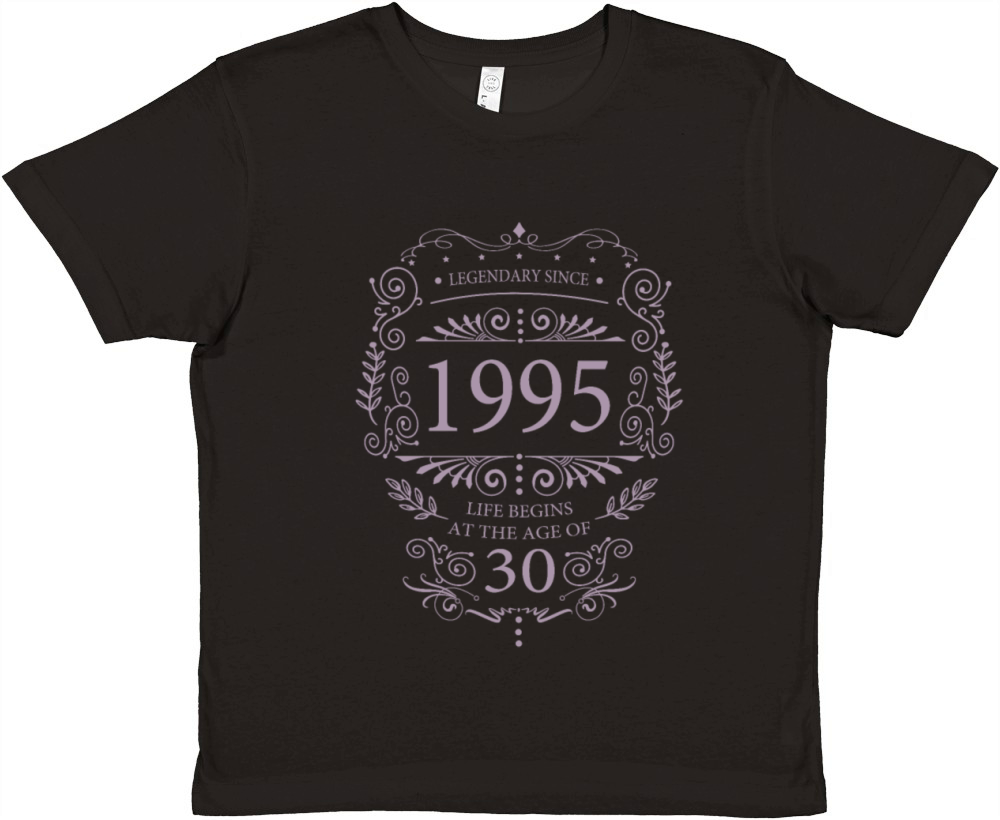 Legendary since 1995 Vintage 30 years Premium Kids Crewneck T-shirt
