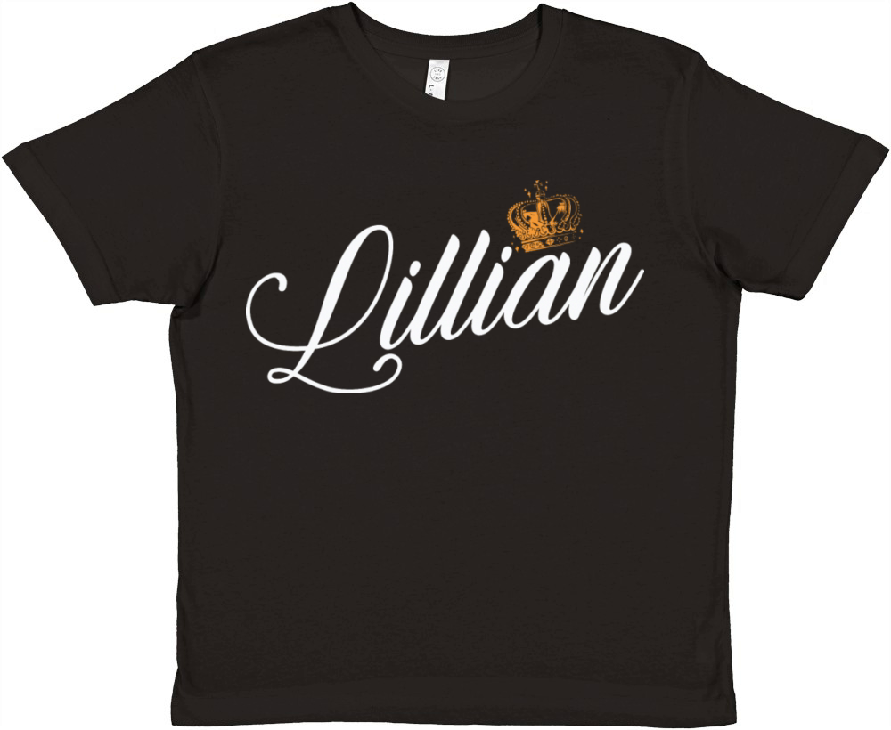 Lillian Name for Women Kids Toddlers - Lillian Premium Kids Crewneck T-shirt