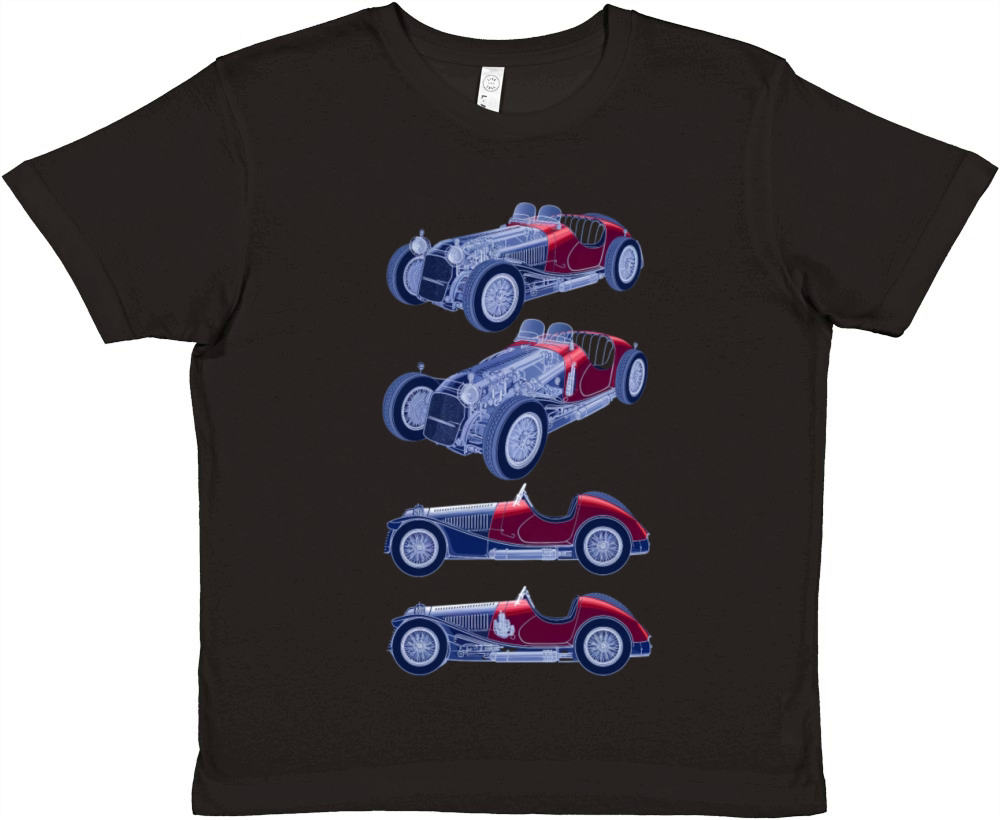 Vintage Sports Car Patent Premium Kids Crewneck T-shirt