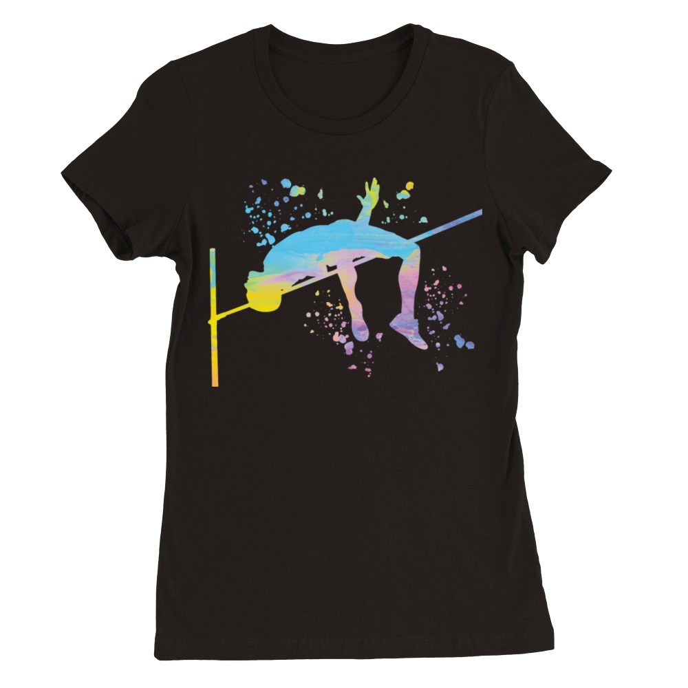 High Jumper High Jumping High Jump Premium Womens Crewneck T-shirt
