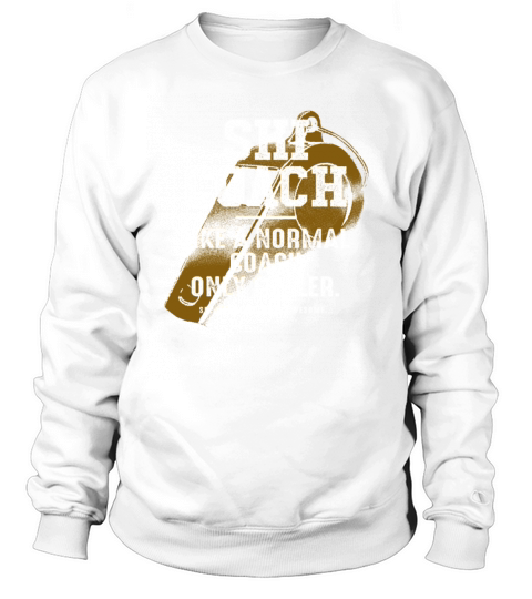 Ski Coach Like a Normal Coach Skiing Instructor Fu Sweatshirt Unisex