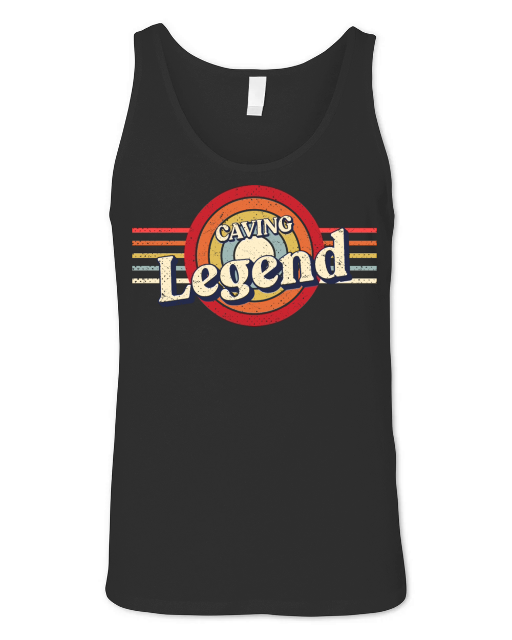 Caving Legend Spelunking Funny Caver Humor Sports Unisex Jersey Tank
