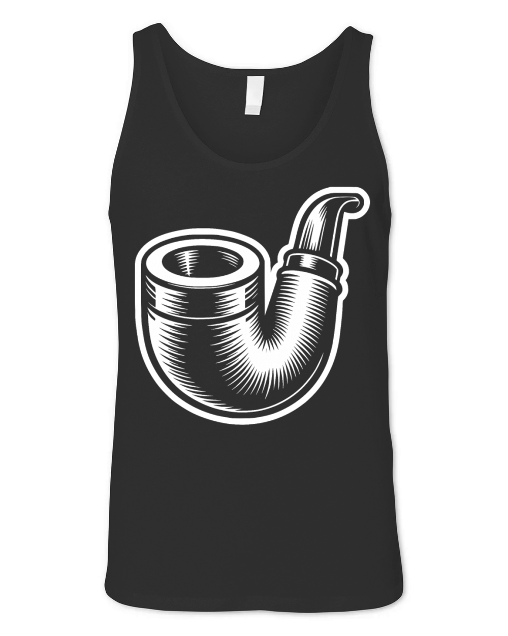 Classic Pipe For Pipe Smokers Unisex Jersey Tank