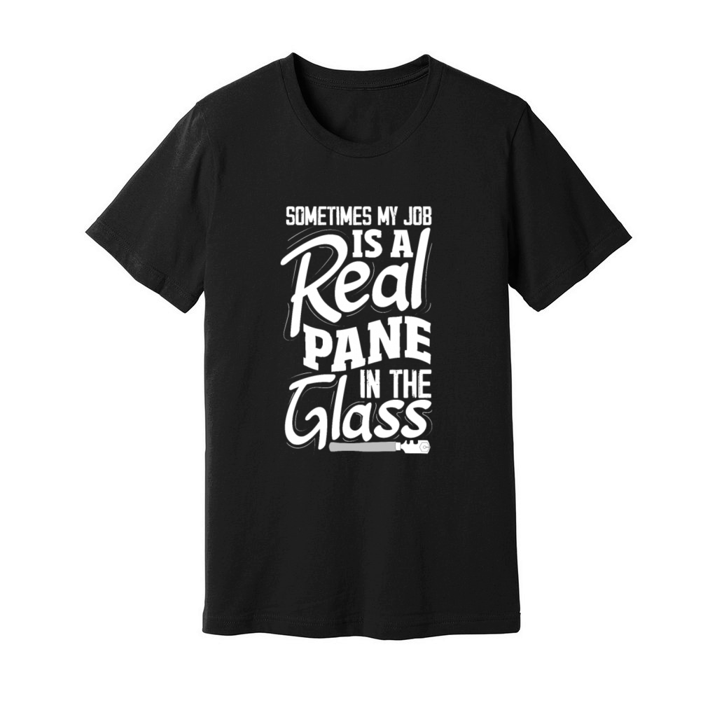 Funny Glazier Gift Unisex Jersey Tee