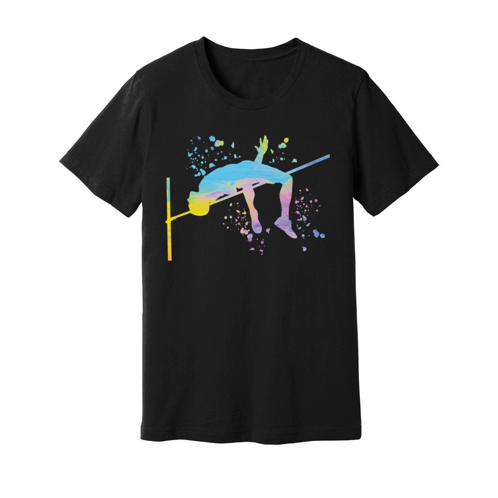 High Jumper High Jumping High Jump Unisex Jersey Tee