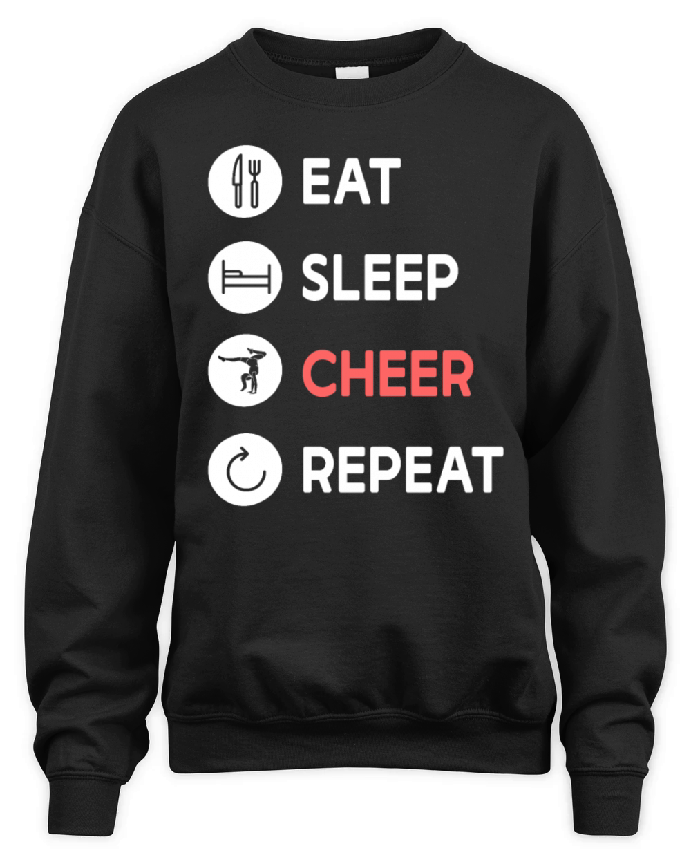 Cheerleading Cheerleader Base Flyer Unisex Premium Crewneck Sweatshirt