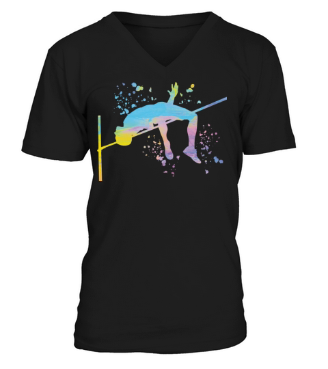 High Jumper High Jumping High Jump V-Neck T-shirt