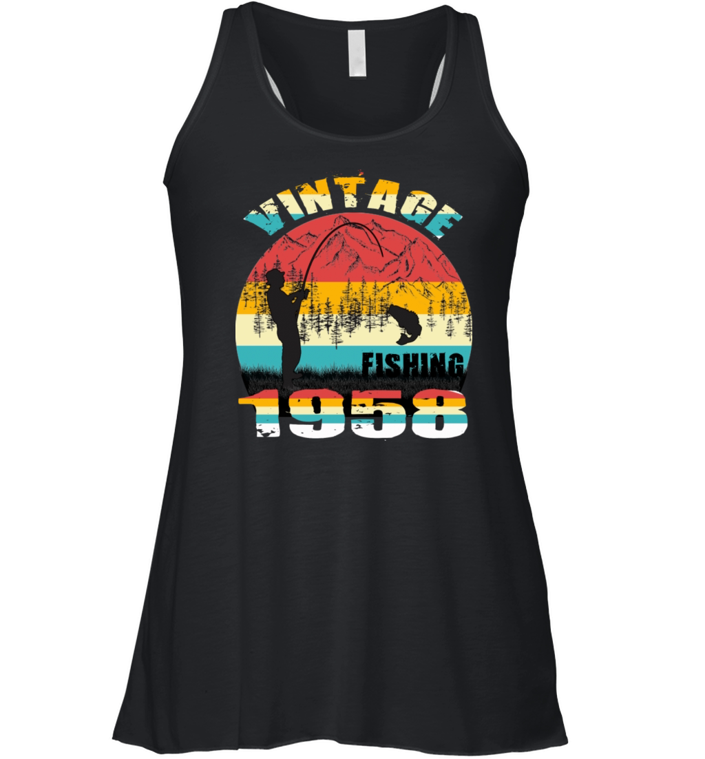 VINTAGE FISHING 1958 Women's Flowy Tank Top