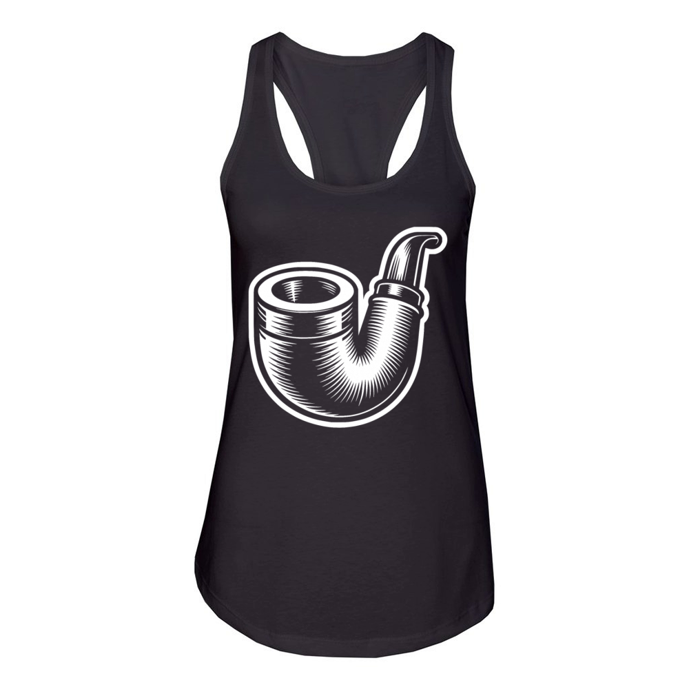 Classic Pipe For Pipe Smokers Women's Racerback Tank