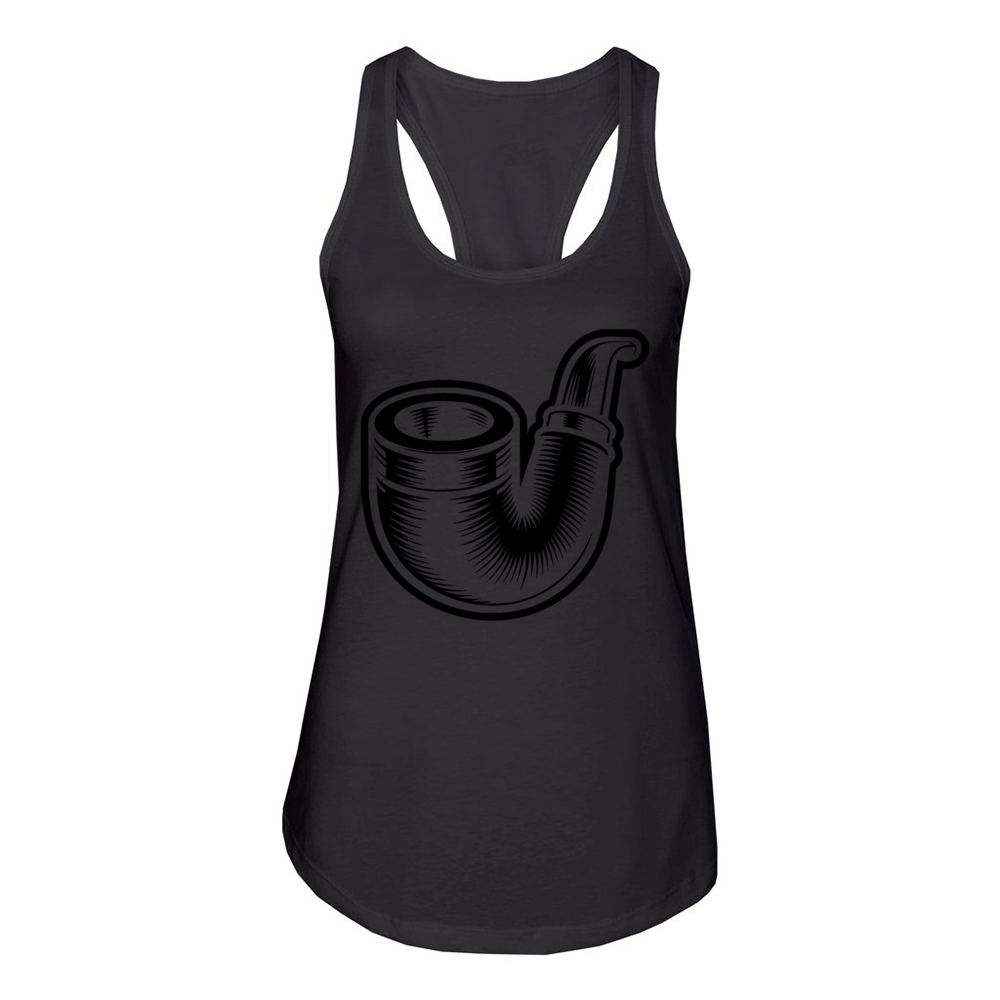 Classic Pipe For Pipe Smokers Women's Racerback Tank