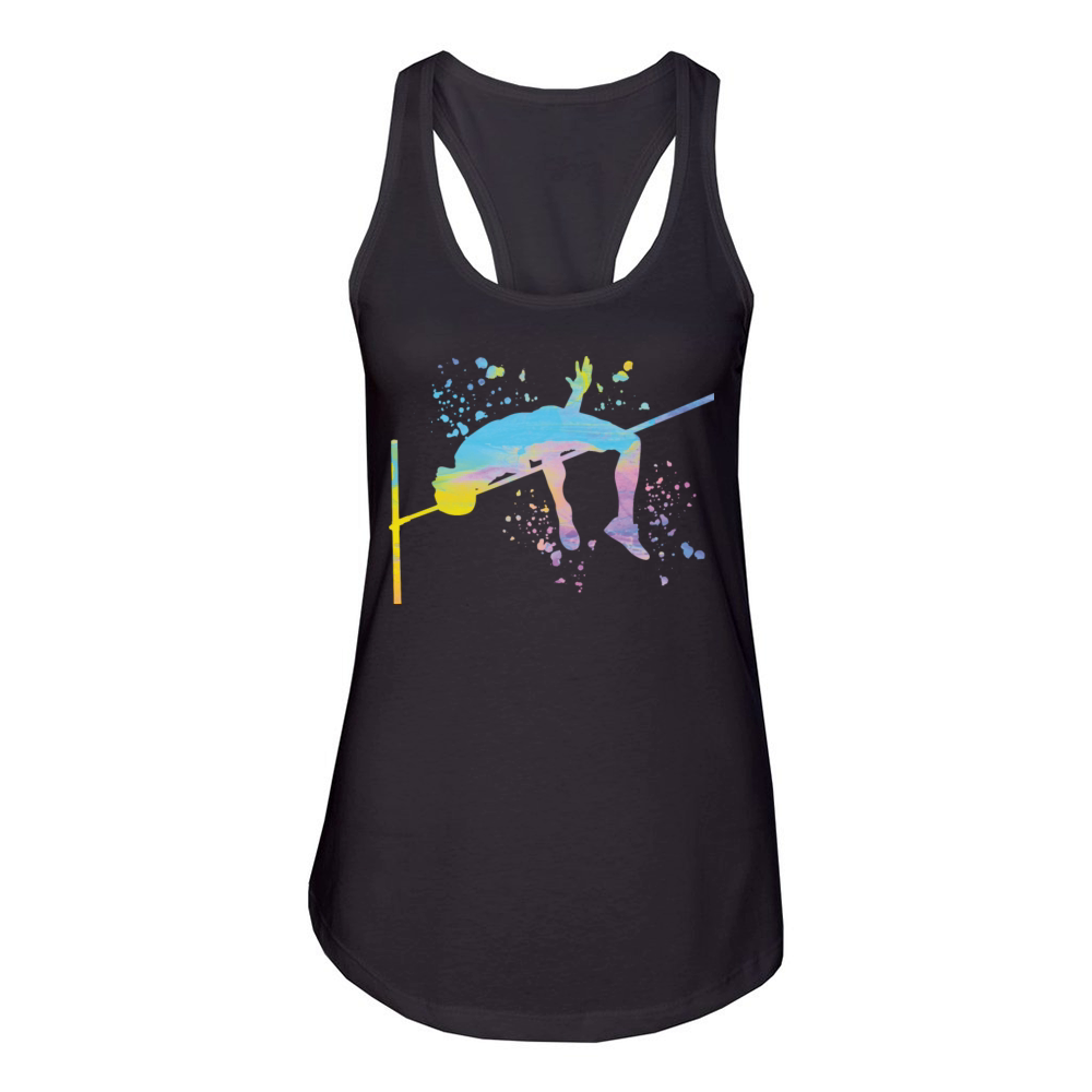 High Jumper High Jumping High Jump Women's Racerback Tank